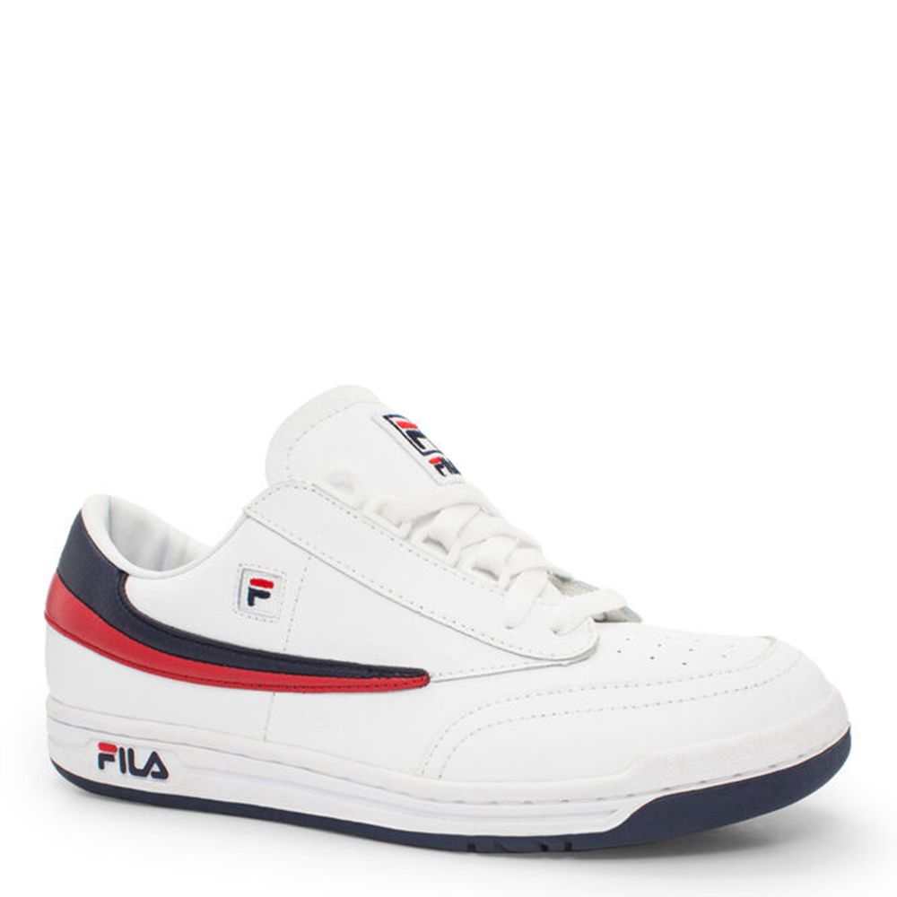 Fila Original Tennis White Sneakers Mens - NZ 23147-KHDE